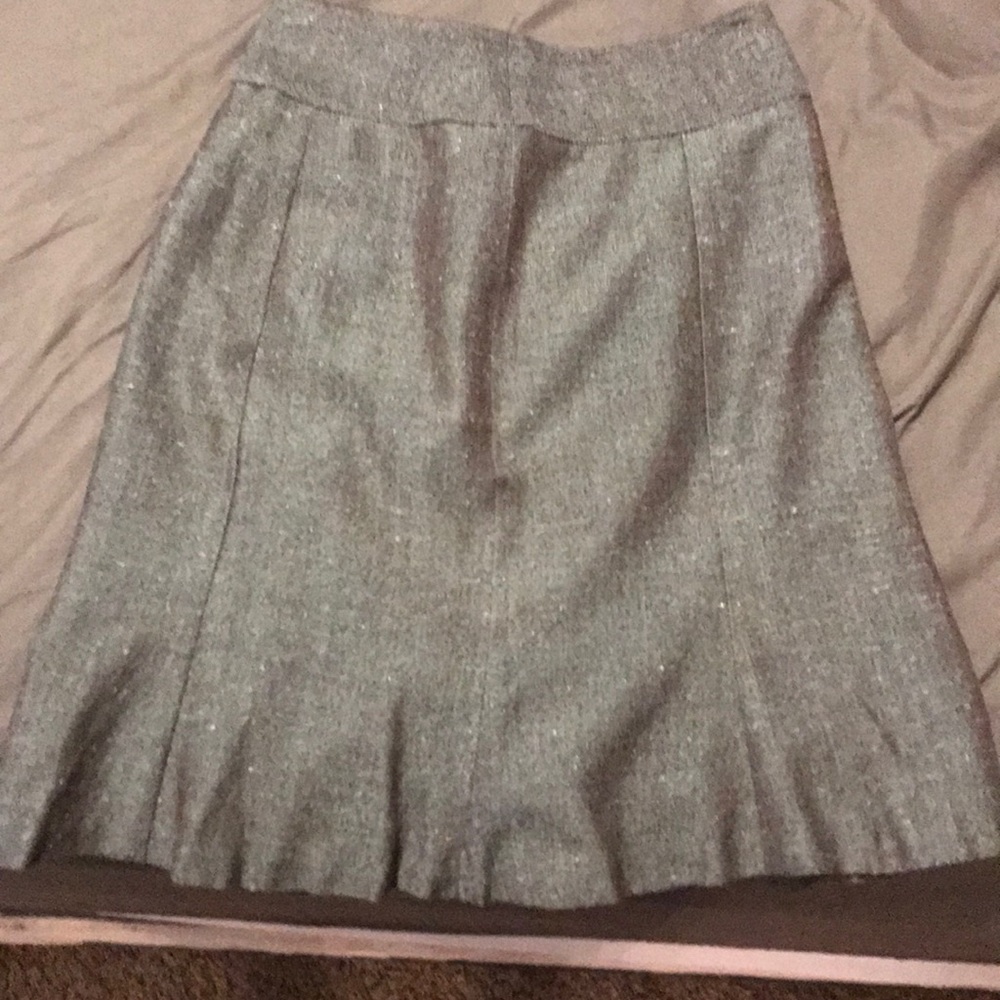 The Limited gray/blue skirt sz 0